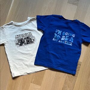 Big Brother Kids shirts sz 4T